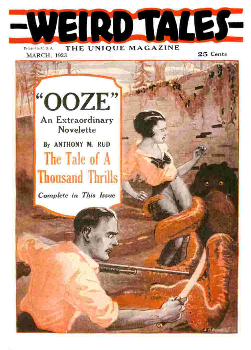 Weird Tales, Volume 1, Number 1, March 1923 The unique magazine - Various